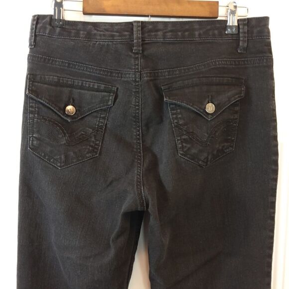 (3/$20) Nine West End Fit black bootcut jeans - Picture 6 of 10